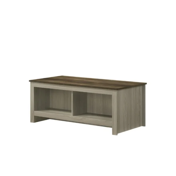 BM335498_faed677a-12ea-4dfd-822f-c860fe84ded3 Nena Coffee Table with Open Shelves, Brown Wood Top, Oak Gray 43 Inch