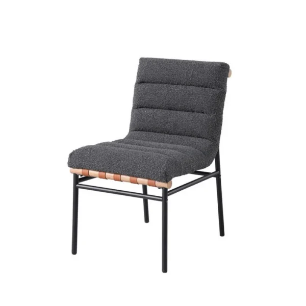 BM335501_3_c7904bfb-5afc-4946-9ecf-93e850749e05 Kive Dining Chair Set of 2, Black Iron Legs, Gray Channel Tuft Boucle