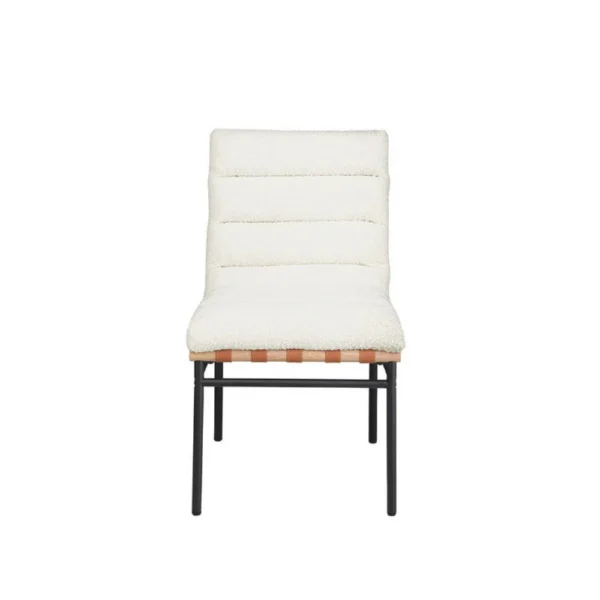 BM335502_1_74fd0b7d-a4a8-4ad0-8f6d-8e5d1b97cb5e Kive Dining Chair Set of 2, Black Iron Legs, White Channel Tuft Boucle