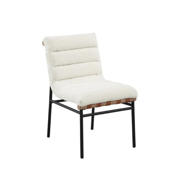 BM335502_2_19f5f2b9-9c71-4763-9797-02c44adbadeb Kive Dining Chair Set of 2, Black Iron Legs, White Channel Tuft Boucle