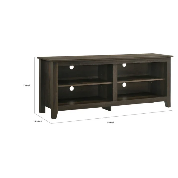 BM335507_4_d5757bfb-7bf9-436d-b6ef-8a9c69690297 Trove TV Stand Media Cabinet w Open Shelves, Dusty Oak Brown 58 Inch