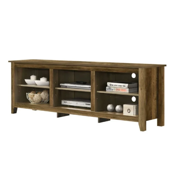 BM335521_1_0b909bb8-6b94-4dad-acfd-0396fe38ec51 Nitto TV Stand Media Cabinet, Adjustable Shelves, Oak Brown 70 Inch