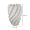 BM335606_4_a52b5894-3b40-4deb-9145-84f6d101c811 Velz Decorative Flower Vase, 18 Inch Wavy Shape, Matte White Ceramic