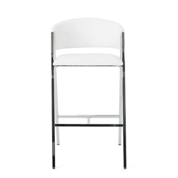 BM335647_1_e6e871ee-67f4-4815-94fe-8f4ebc2357d2_004 Zoy Barstool Chair Set of 2, Ivory Faux Leather, Chrome Metal Frame