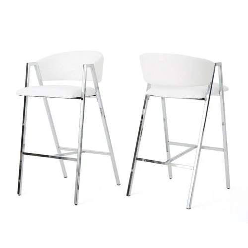 BM335647_295cb9ed-4f4a-4523-9e14-867efa2cf350 Zoy Barstool Chair Set of 2, Ivory Faux Leather, Chrome Metal Frame