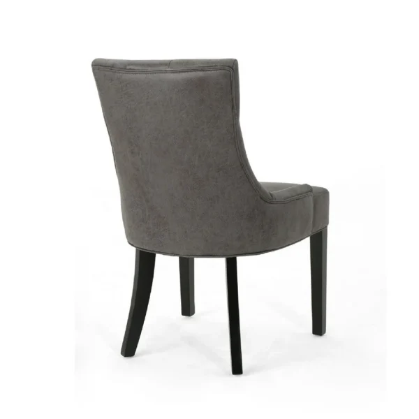 BM335661_3_a6a7314c-70a9-4aca-9669-74c331988e10 Chen Dining Chair Set of 2, Tufted Slate Gray Microfiber, Black Wood