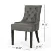 BM335661_4_86efb5bd-4d0e-4a54-a8d2-7b35ecaa891e Chen Dining Chair Set of 2, Tufted Slate Gray Microfiber, Black Wood