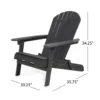 BM335663_4_bcb73eee-0d00-4d94-986e-5fe5cbef46d4 Libo Outdoor Adirondack Chair, Gray Acacia Wood Frame, Slat Panels