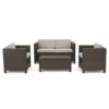 BM335691_1_fdeab9e9-d086-4b75-a37e-6f5d4f5ae3e8 Perie 4 Piece Outdoor Sofa Chair and Table Set, Brown Rattan, White