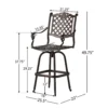 BM335724_4_f290a137-14eb-443d-ab2c-ba67decc8aec Outdoor Barstool Chair, Swivel Function, Coppertone Aluminium Finish