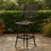 BM335724_6_3f642362-179d-4bb9-bd51-1bf58c1b6ec9 Outdoor Barstool Chair, Swivel Function, Coppertone Aluminium Finish