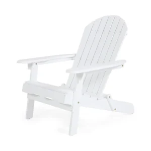 BM335756_8c10ad70-a9f7-4336-a9a8-e26871d27d52 Libo Outdoor Adirondack Chair, Slatted Seat, Modern White Acacia Wood