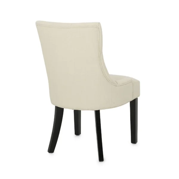 BM335763_2_47f0106c-2c50-4f6e-9208-5b4629c265dd Chen Dining Chair Set of 2, Beige Fabric Upholstered Tufted Backrest