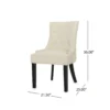 BM335763_4_48c857e6-9a26-4778-b475-b1837e924701 Chen Dining Chair Set of 2, Beige Fabric Upholstered Tufted Backrest