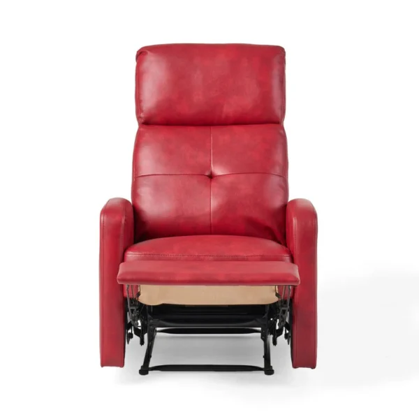 BM335791_2_6fa66918-d6f2-4450-bde2-6eac17443e01 Belz Manual Recliner Chair with Handle, Button Tufted Red Faux Leather