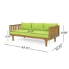 BM335823_4_1be06758-294f-45fc-93ee-e4c4e4a91cae Clara Outdoor Daybed, Brown Wood Slat Back, 68 Inch Green Fabric