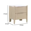 BM335835_4_978d3880-9522-4347-a25b-3ff16f485fdc Maty Nightstand, 2 Drawers, White Marble Top, Light Oak Brown Ceruse