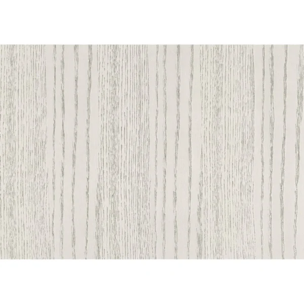 Rotu Nightstand, 2 Drawers Rope Molding, White Ash Veneer, 28 Inch