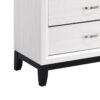BM335855_3_63c848da-c788-4d91-9145-a673af8dccaa Ameya Tall Dresser Chest, 5 Drawers w Chrome Handles, White and Black