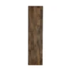 Rick Dining Bench, 52 Inch Transitional Natural Brown Rubberwood