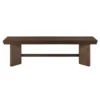 BM335876_1_0d80062d-91a8-45d6-ba71-9c875a2f9c45 Bloi Dining Bench, X Shaped Trestle Base, 59 Inch, Brown Wood Frame