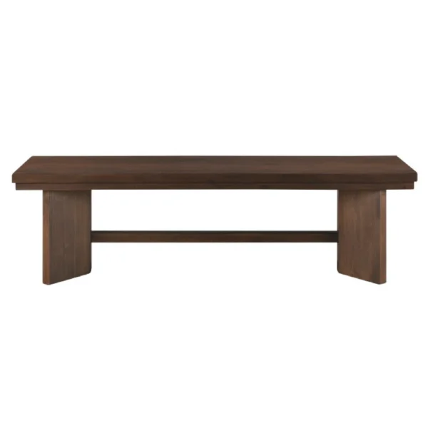 BM335876_1_0d80062d-91a8-45d6-ba71-9c875a2f9c45 Bloi Dining Bench, X Shaped Trestle Base, 59 Inch, Brown Wood Frame