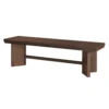 BM335876_2_15fcd860-3536-47ea-ba8f-1e06bac4c743 Bloi Dining Bench, X Shaped Trestle Base, 59 Inch, Brown Wood Frame