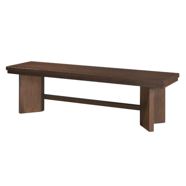 BM335876_2_15fcd860-3536-47ea-ba8f-1e06bac4c743 Bloi Dining Bench, X Shaped Trestle Base, 59 Inch, Brown Wood Frame