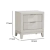 BM335904_4_eadd3948-8664-4e68-87ce-fac37d7f23c3 Flo Nightstand, 2 Drawers, Antique White Wood, Chrome Edge Handles
