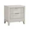 BM335904_826acb25-2023-4b1f-8ad3-63547d3d330d Flo Nightstand, 2 Drawers, Antique White Wood, Chrome Edge Handles