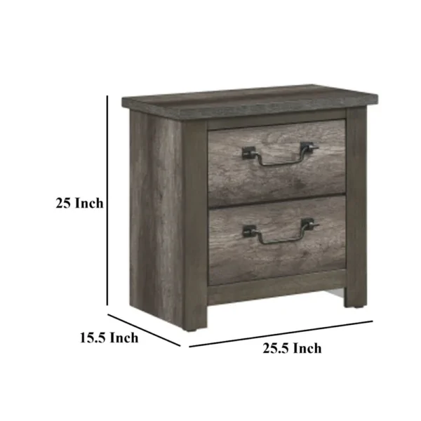 BM335910_4_fc49ac61-410e-45c8-8e71-ede278f4be17 Nemy Nightstand, 2 Drawers, Gray Melamine Laminate, Drop Handles