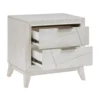 BM335919_1_2bb2f335-7f46-48f0-abb3-aa777c2377f7 Zine Nightstand, 2 Drawers, Antique White Oak Wood, Flat Black Handles