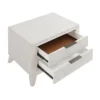 BM335919_2_94c60748-326f-4f08-9920-a1bf53af44bb Zine Nightstand, 2 Drawers, Antique White Oak Wood, Flat Black Handles