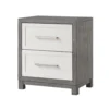 BM335922_3_baff0e15-b82c-43c5-ac35-0c9414b54fd6 Rowy Nightstand, 2 Drawer Polished Bar Handles, Ivory and Gray Veneer