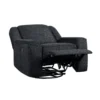 BM335937_1_348d81a9-9809-4ba9-8261-f4673e477caa Ruma Swivel Manual Reclining Chair w Tab Pull, Ebony Black Chenille