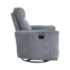 BM335947_3_bd6c45ad-b8db-4085-9a78-18bfa674aacd Rix Manual Swivel Glider Recliner Chair, 2 Pillows, Gray Corduroy