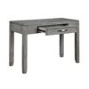 Thiem Writing Laptop Desk, 1 Drawer, Gray Wood Veneer, 42 Inch