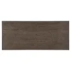 Luon Writing Desk, Traditional Classy Dark Oak Brown Veneer, 60 Inch