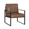 BM335996_c2d78131-2ac5-4c87-becf-2e1a71f1f3e3 Mackie Accent Armchair, Dark Brown Faux Leather, Black Metal Frame