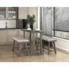 BM336003_4_6eac802d-58d2-472f-8d03-645d30a6f770 Anab Counter Height Bench, Foam Cushioned Polyester, Gray Wood