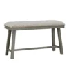 BM336003_db606cdf-9019-4f1f-8a03-c6f031c40d99 Anab Counter Height Bench, Foam Cushioned Polyester, Gray Wood
