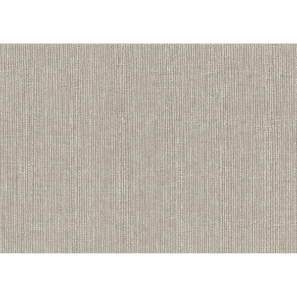 Manny Bench with Brown Angled Legs, Cream Textured Polyester, 47 Inch
