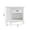 BM336219_4_99feb9c5-6162-405b-8295-b5dd24f6f0be Sely Nightstand, 1 Drawer w Open Cubby, White Wood, Ring Handle