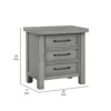 BM336314_4_2fcb9983-6802-436c-91c2-423052009dec Daisy Nightstand, Gray Mango Veneer, 3 Drawers, Bronze Metal Knobs
