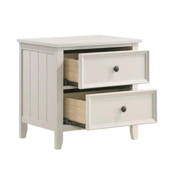 BM336320_2_6a4ce616-8a5a-4ca1-b80d-27cbfc3634d4 Etgo 2 Drawer Nightstand, 24 Inch, White Melamine Veneer