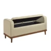BM336335_2_db2fd26c-040c-4d90-9de7-ce4bca04f639 Bity Lift Top Storage Bench, Light Brown Textured Fabric, Wood 50 Inch