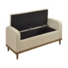 BM336335_3_fe10569a-273d-4c95-b11a-5c619cf4cd68 Bity Lift Top Storage Bench, Light Brown Textured Fabric, Wood 50 Inch