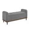 BM336338_151ae6bd-f1f2-4cae-8323-a493bdd31a46 Bity Lift Top Storage Bench, Medium Gray Textured Fabric, Wood 50 Inch