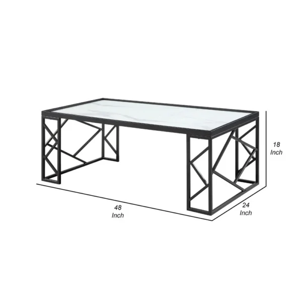 BM336353_4_4329a2ca-827d-43d6-9024-f760ae8d83bd Anya 3pc Coffee and End Table Set, White Marble Print Glass Top, Black