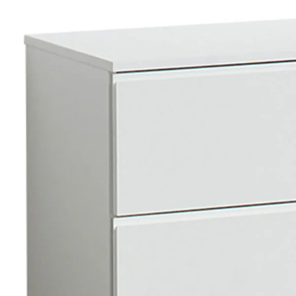 BM337088_1_6b8b8fcd-5732-4caf-8bf9-165b51753793 Vedz Dresser Unit with 2 Drawers, Modern White Melamine Finish